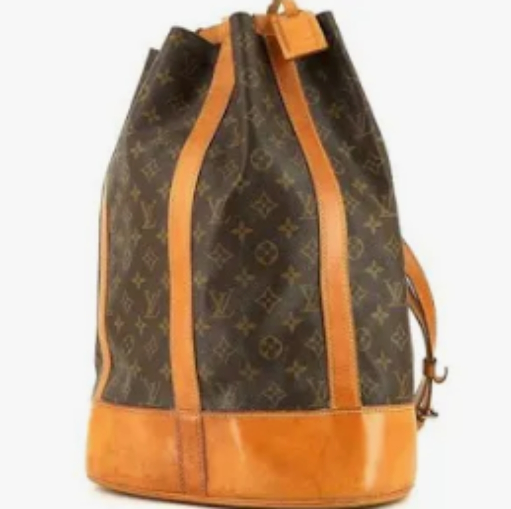 Authentic Louis Vuitton Randonnée GM backpack Purse Unisex
